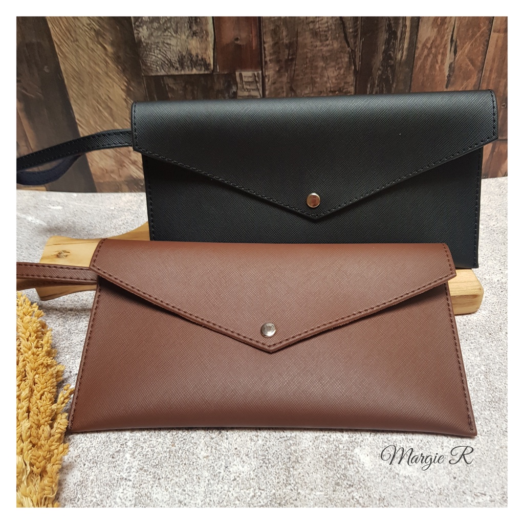 Dompet Model Panjang Size Amplop Wanita Pria Money Wallet Uang