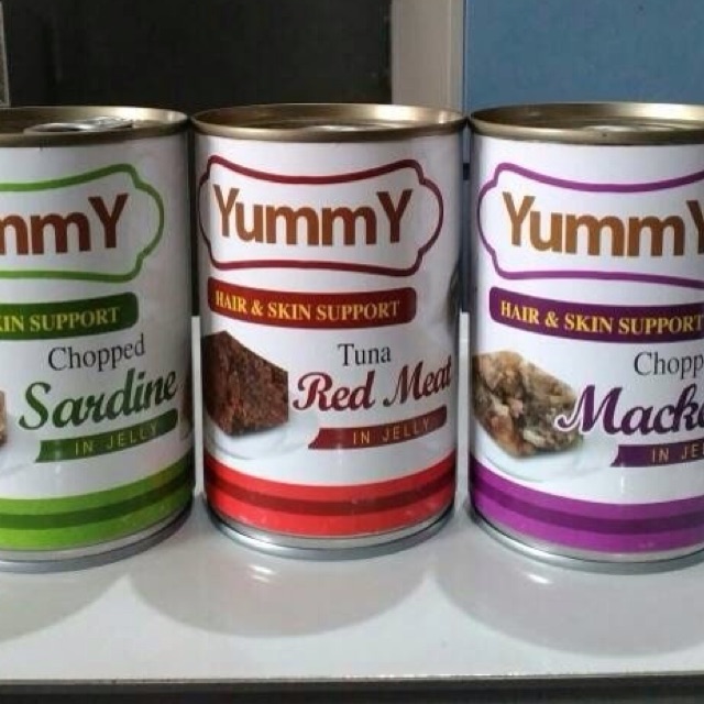 Yummy cat wet food 400 gr