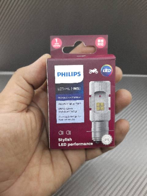 Lampu Motor Philips Led M5 Ultinon