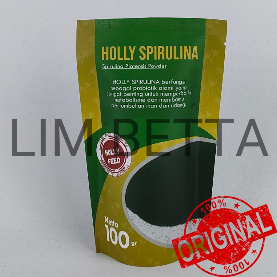 HOLLY SPIRULINA 100 GRAM / SPIRULINA PLATENSIS / SPIRULINA POWDER