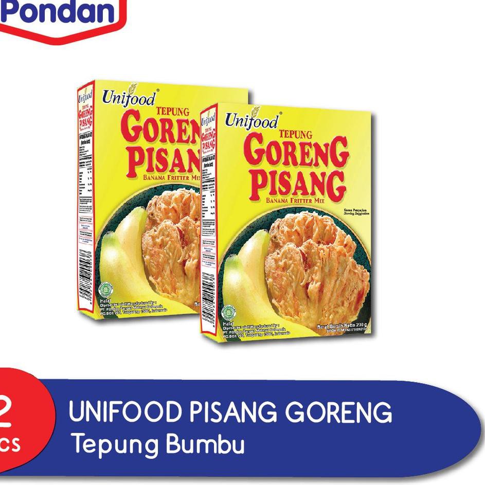 

SILAHKAN BELI!!! (Promo) Unifood Pisang Goreng @200g x 2 box