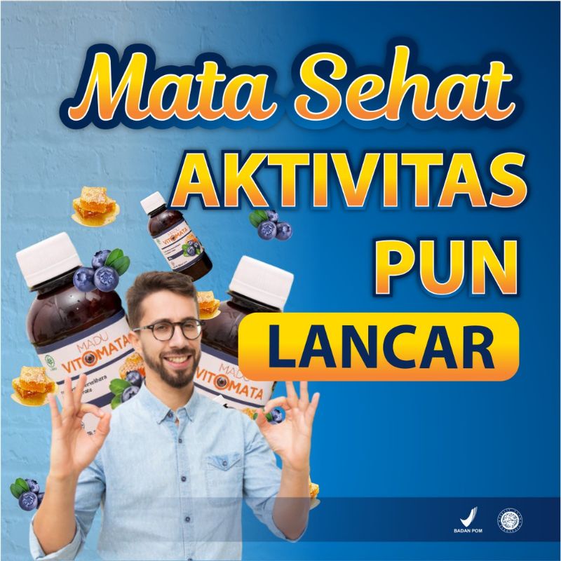Obat Mata Minus Madu Vitomata Obat Herbal Mata Mines Mata Merah Berair katarak Glukoma-2