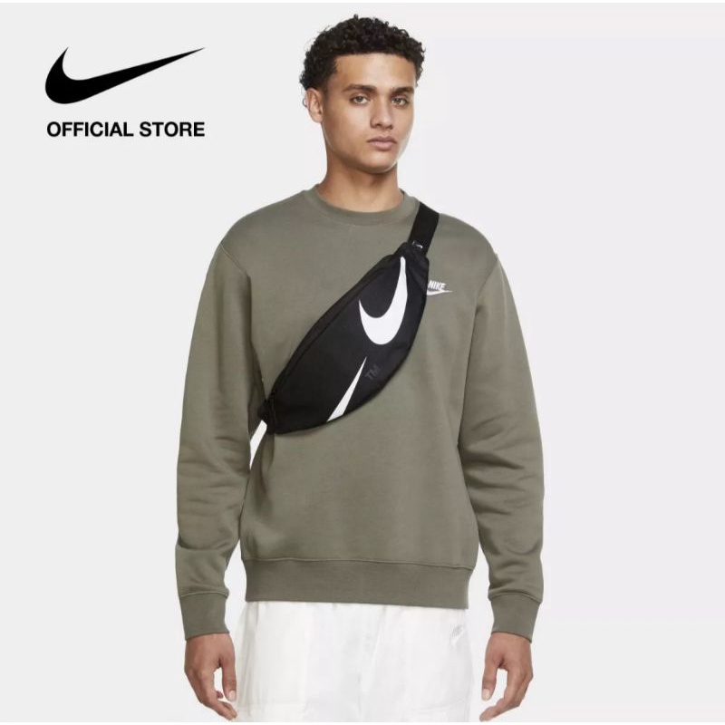 Nike Heritage Swoosh Waist Bag Black