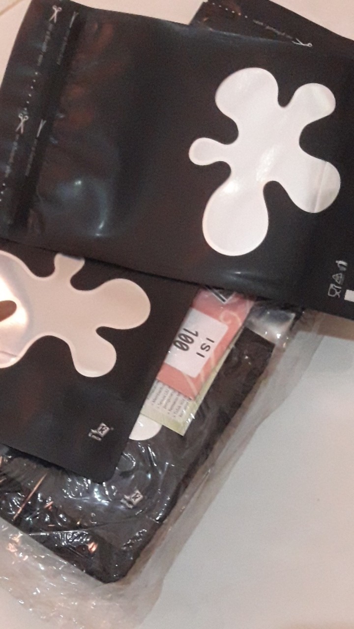 Standing Pouch Window Transmetz 13x20cm 250gr, Hitam, Termurah!