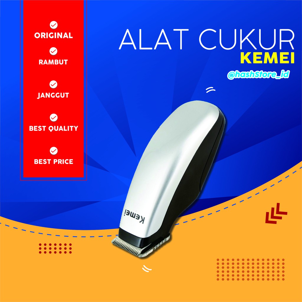 ALAT CUKUR  RAMBUT  KUMIS ELEKTRIK PORTABLE ALAT CUKUR  