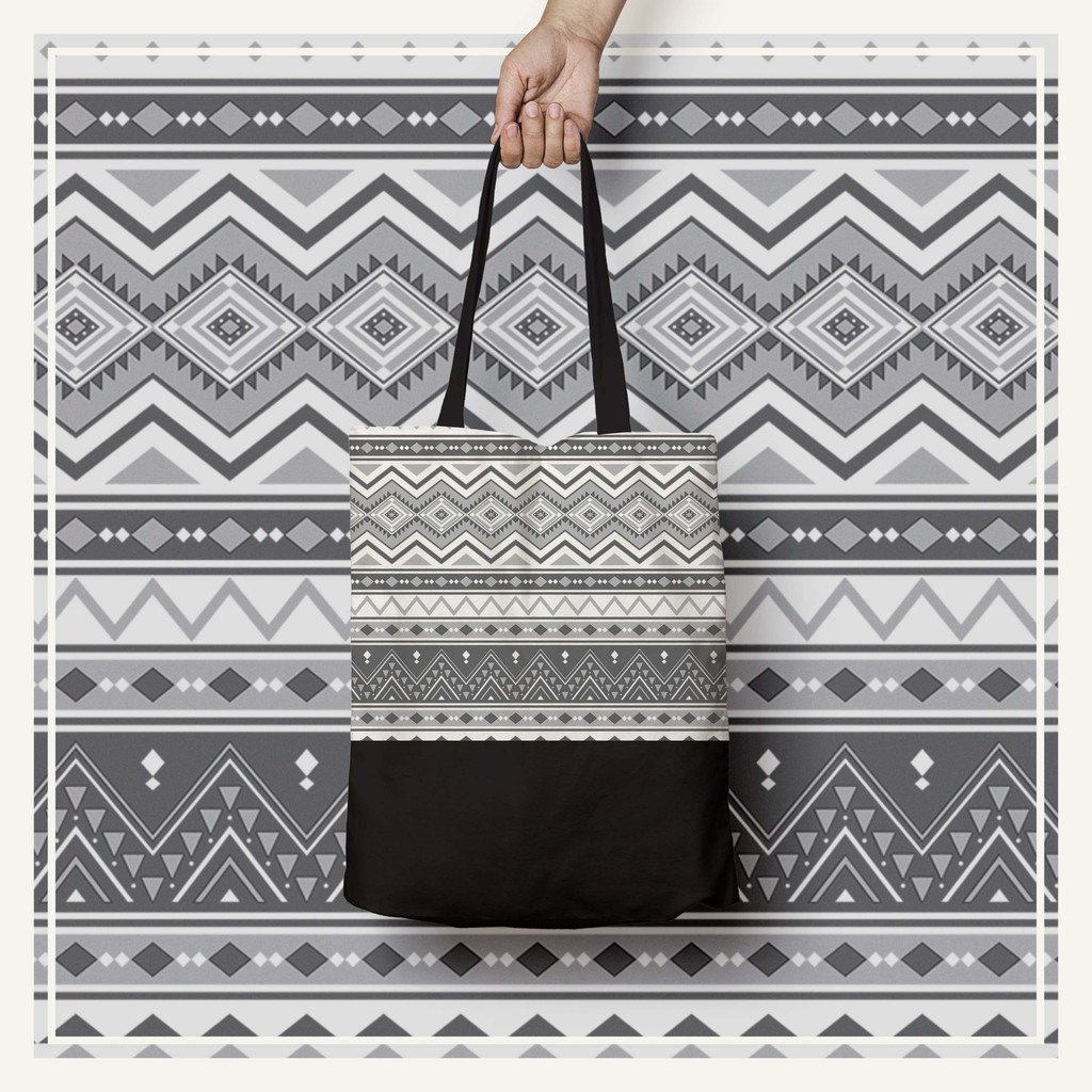 Tote Bag Kanvas Bohemian