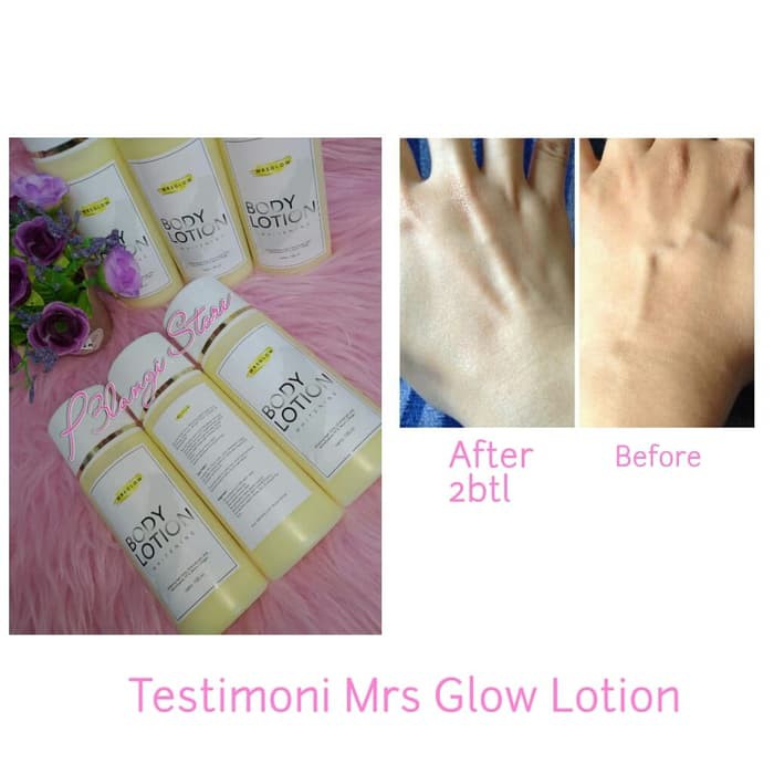 Promo  Mrs Glow Body Lotion / Lotion racikan parmasi / Lotion glow / Permanen  Limit