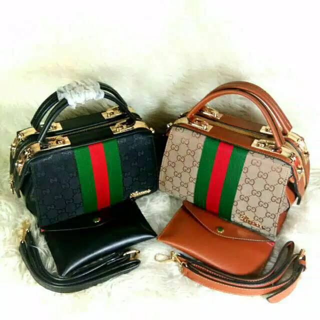 GUCCI DOCTOR / NEW KANVAS / TAS WANITA / HAND BAG / TAS IMPORT