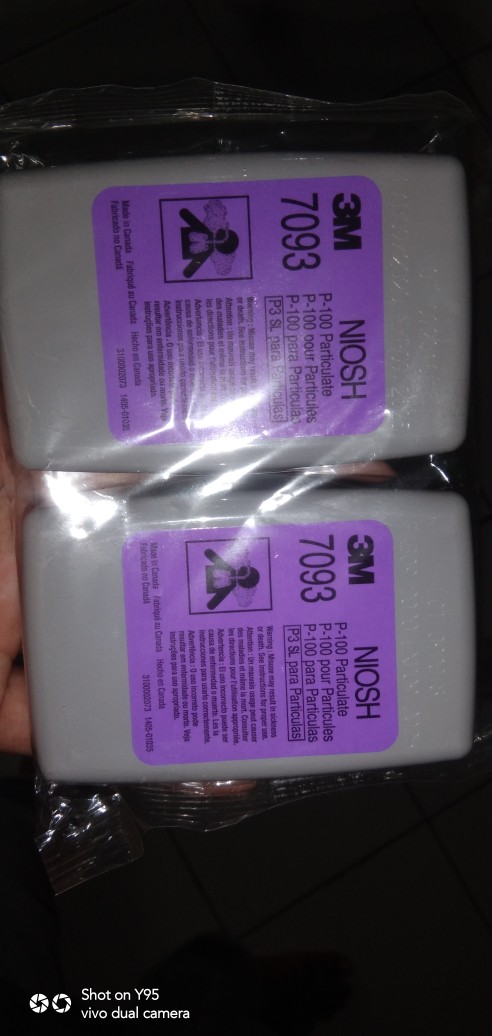 3m 7093 P100 Particulate Filter (pack. 30/2/60) 2pcs/pack-7000002154