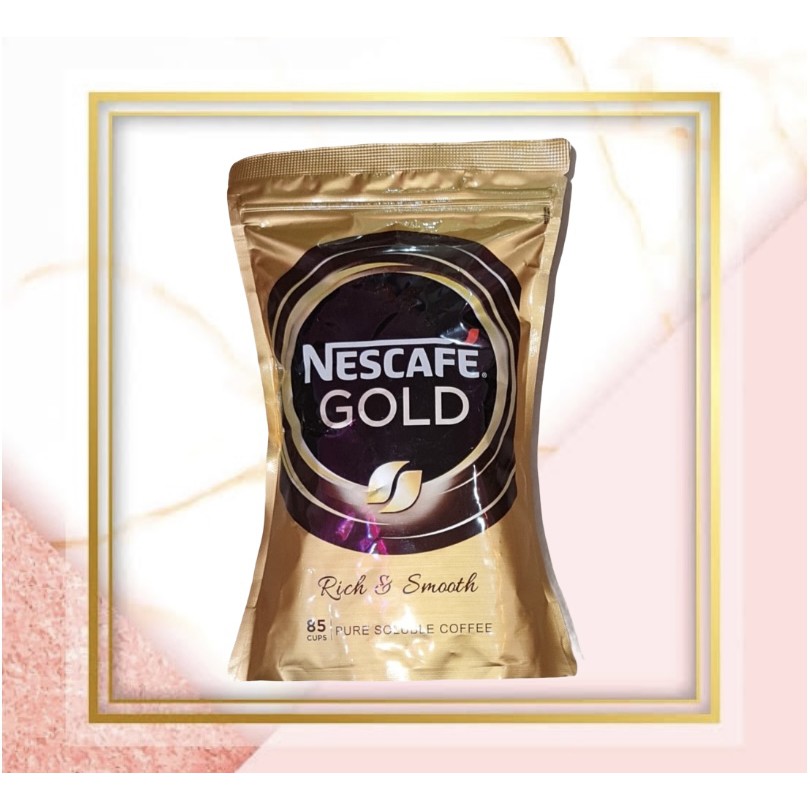 

Refill Nescafe Gold Rich & Smooth Pure Soluble Coffee Kemasan Pouch 170 Gram