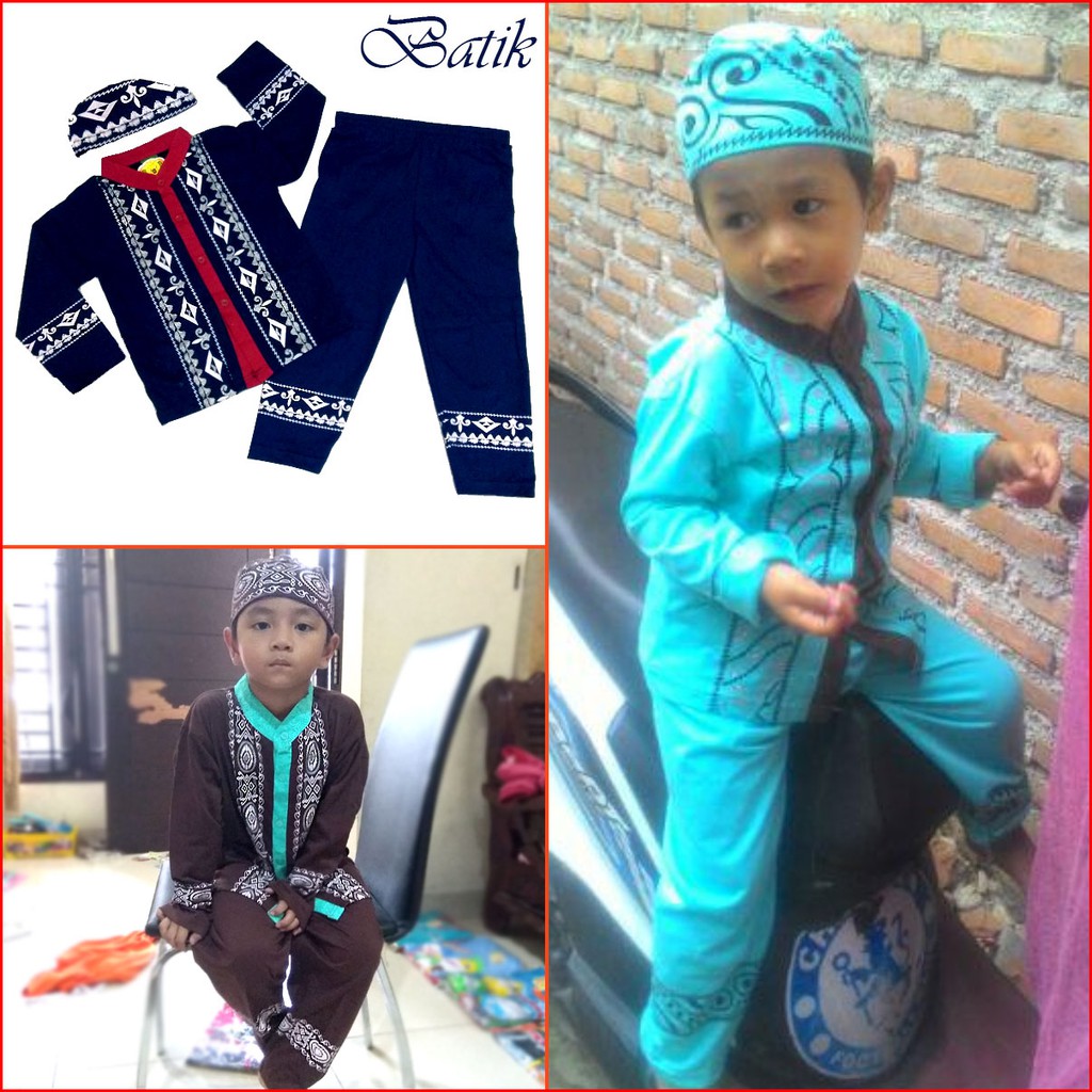 BATIK 0 10 Tahun MARUNO Baju Koko Anak Pakaian Muslim BATIK 0 10 Tahun MARUNO Baju Koko Anak Pakaian Muslim