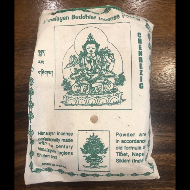 Dupa hio bubuk tibet Chenrezig