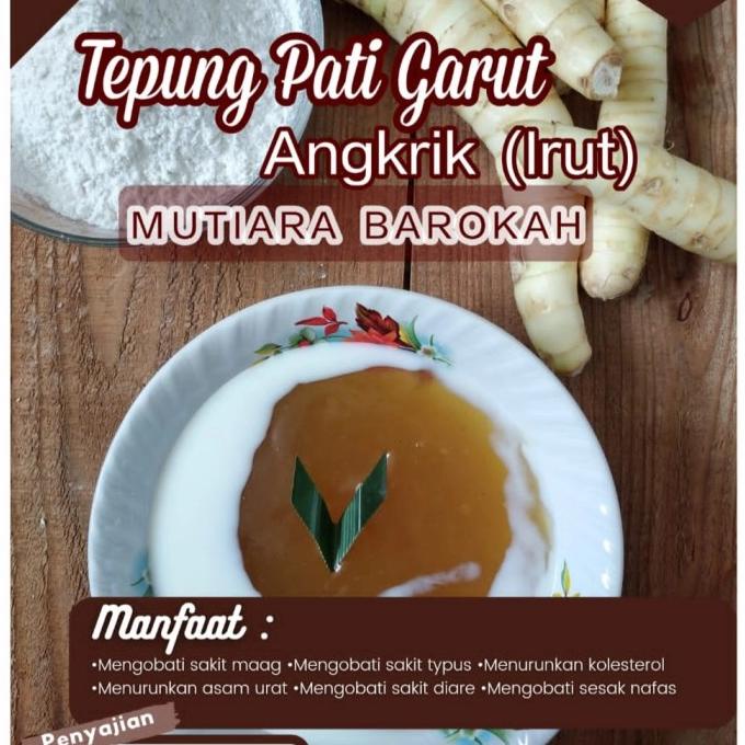 

Promo Awal tahun TEPUNG PATI ANGKRIK PATI GARUT PATI IRUT 500GR Promo Awal tahun