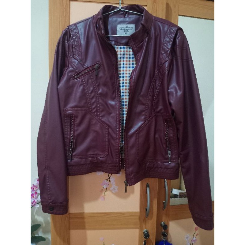 preloved jaket kulit AKO