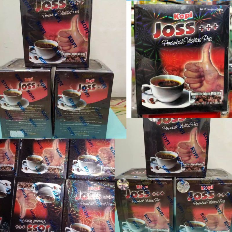 ORIGINAL BERHOLOGRAM KOPI JOSS ASLI