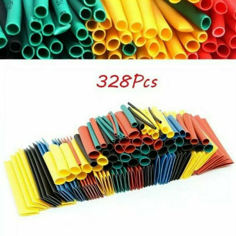 Heat Shrink Isolasi Bakar Selang Bakar 328 pcs