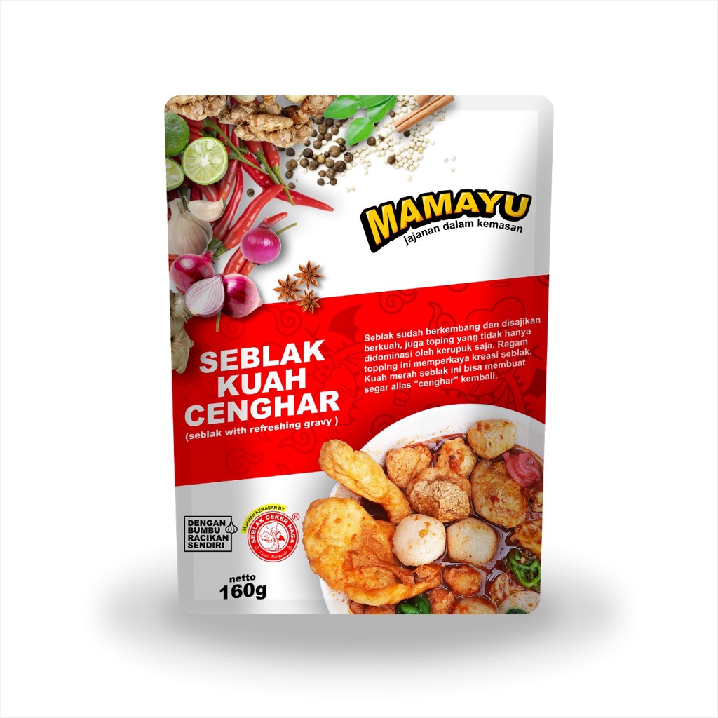 

Seblak Kuah Cenghar Mamayu Instan