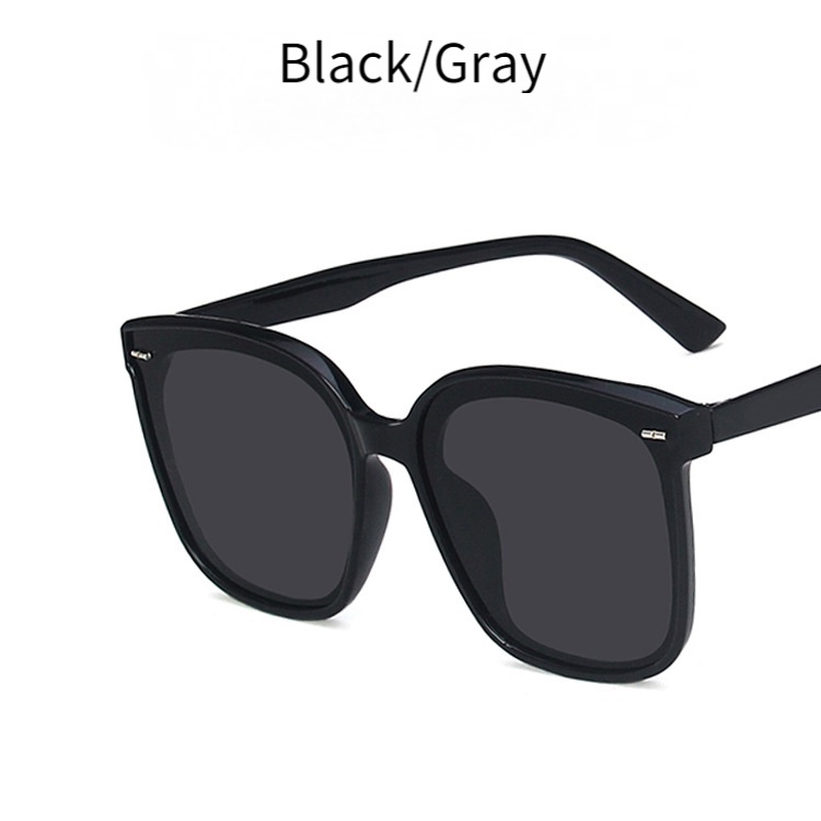Gm Kacamata Hitam UV400 Bingkai Persegi Untuk Pria Dan Wanita