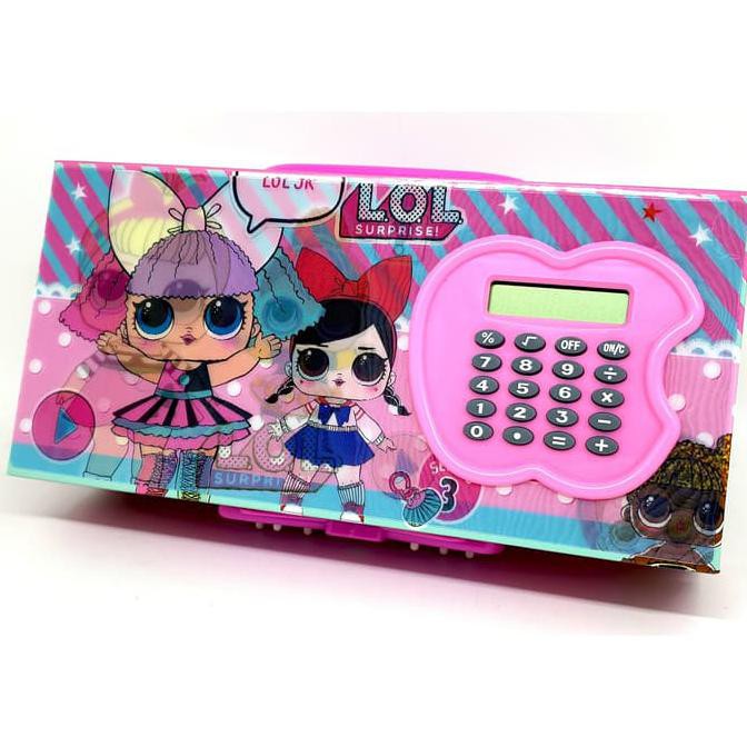 

GRATIS ONGKIR Kotak pensil kode susun kalkulator tempat pensil tingkat password DR189