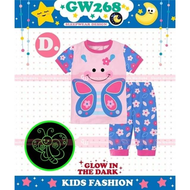 Piyama Anak import Perempuan piyama GW 268 D