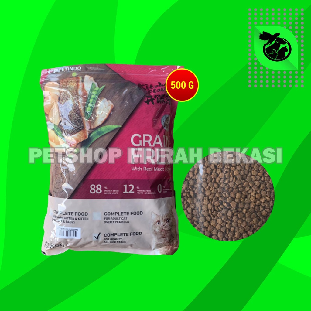 Kitchen Flavour Makanan Kering Kucing Cat food Adult Kitten 500 Gram