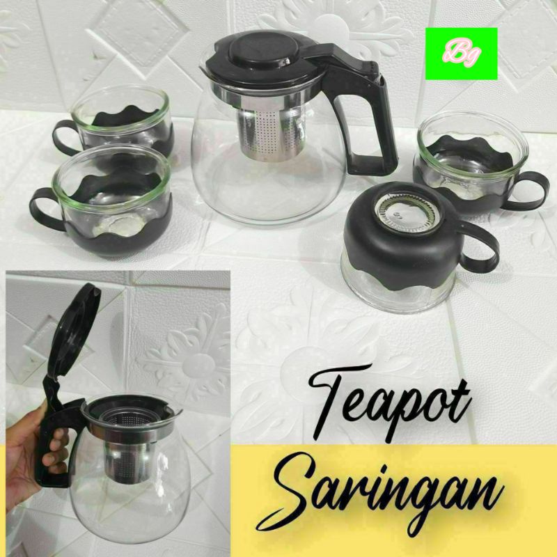 teapot saringan