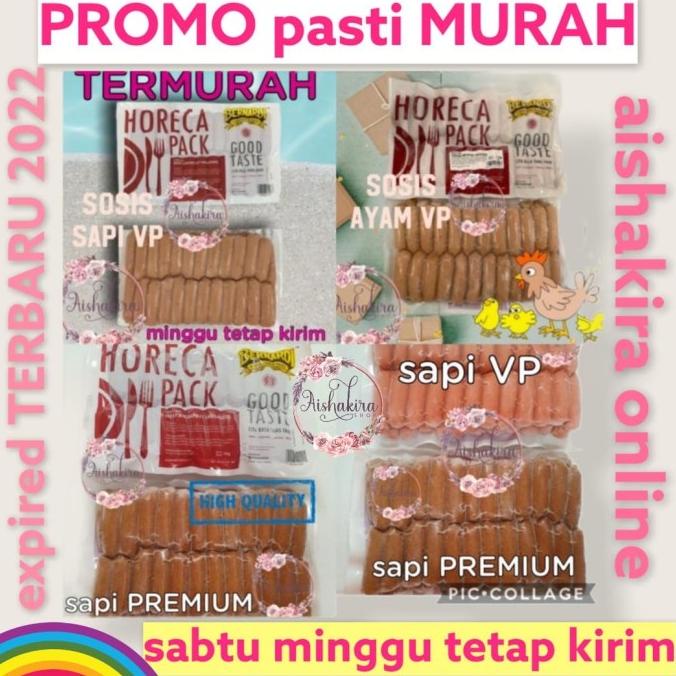 

MAKANAN BEKU / BERNARDI SOSIS SAPI BREAKFAST HORECA 1KG NON COD