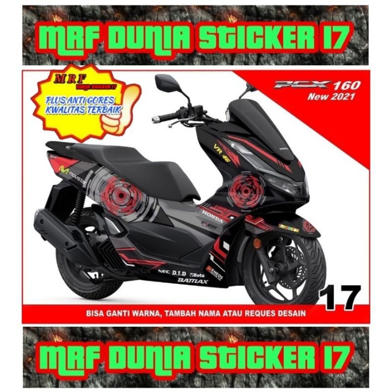 Sticker decal Honda PCX 160 Full Body decal Honda PCX 160 body Sticker Honda PCX 160 Full body 17