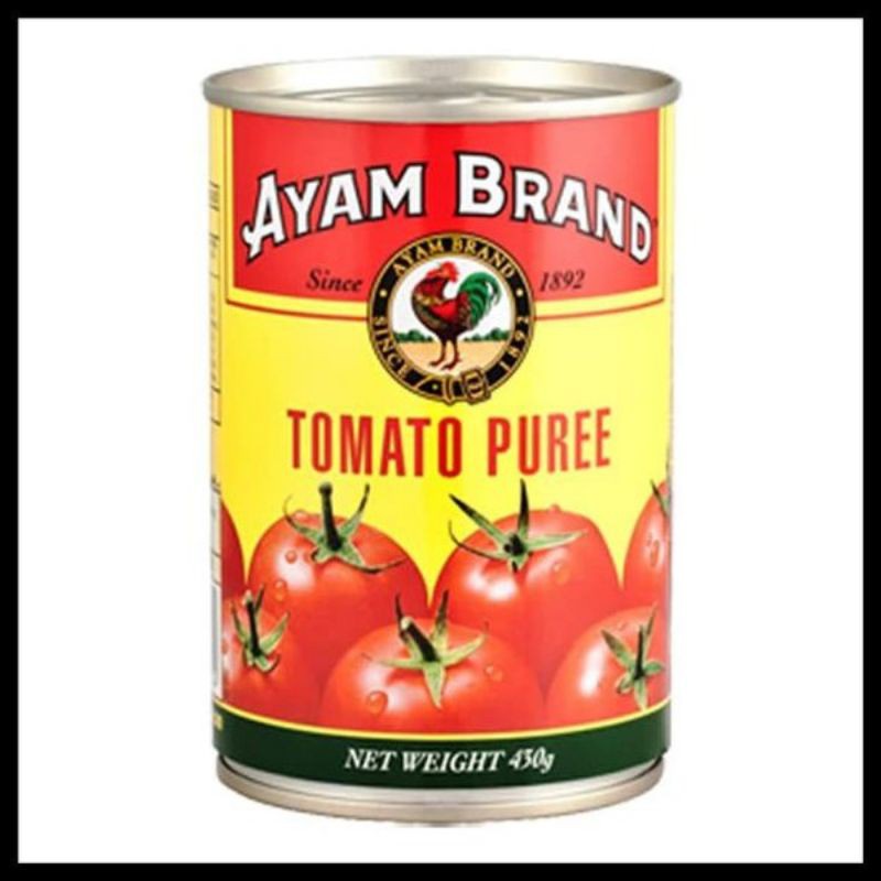 

AYAM BRAND TOMATO PUREE 450GR