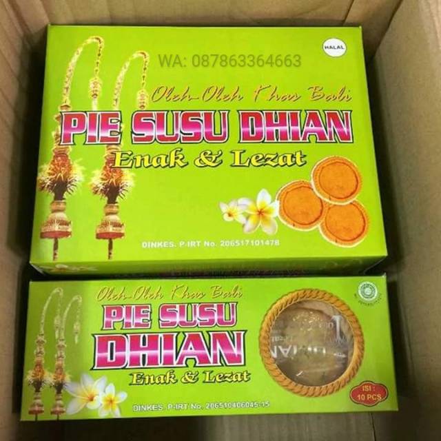 Pie Susu Dhian Asli Bali
