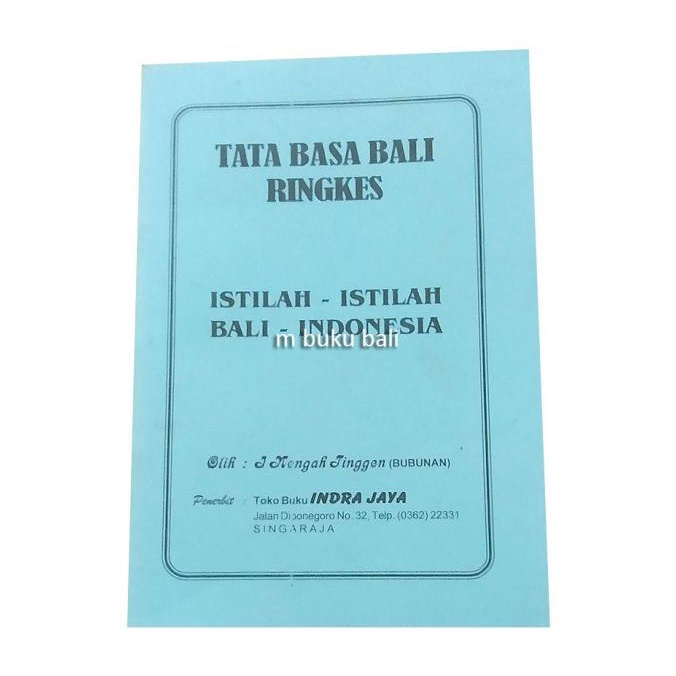 

#####] Tata Bahasa Bali Ringkes Istilah-istilah Bali-Indonesia