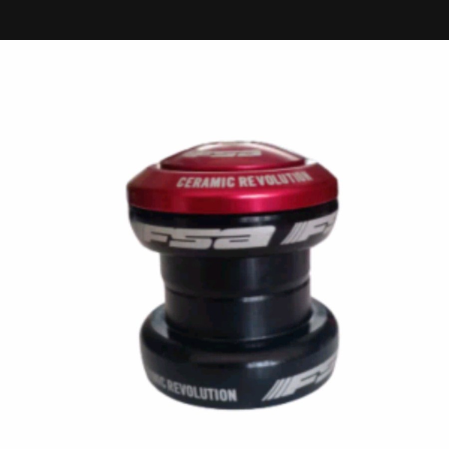 Headset Sepeda Ceramic FSA No. 12 Orbit Red 34mm