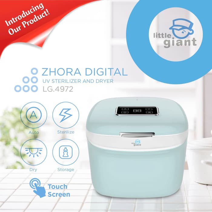 Makassar - Little Giant Zhora Digital UV Sterilizer With Dryer / Steril Botol Bayi