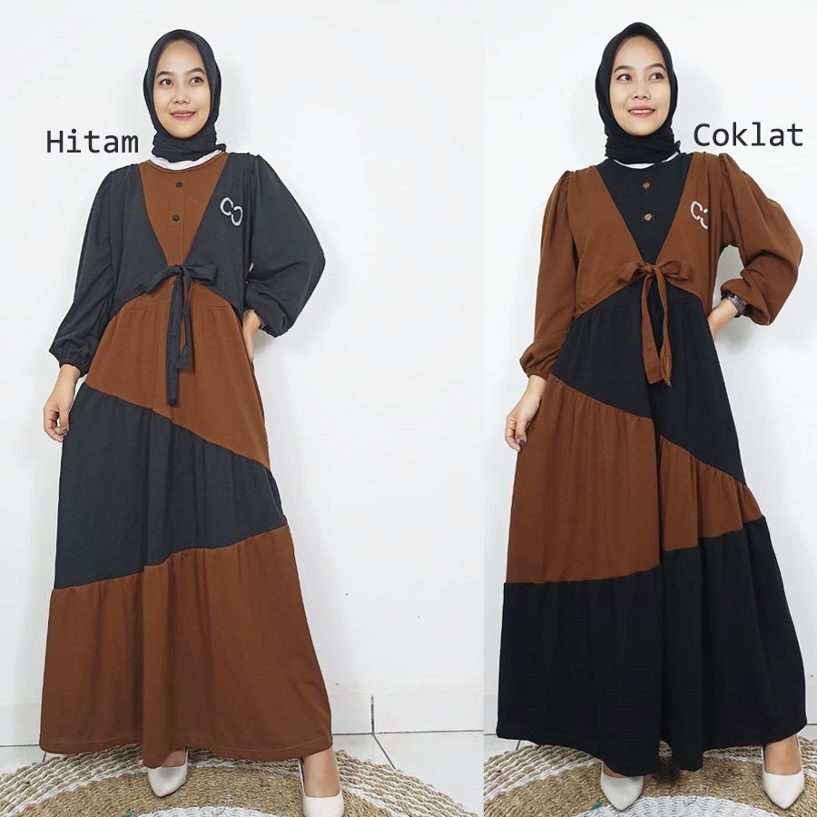 KHANIRA GAMIS VIRAL OUTER PREMIUM NYATU CARLINA FASHION