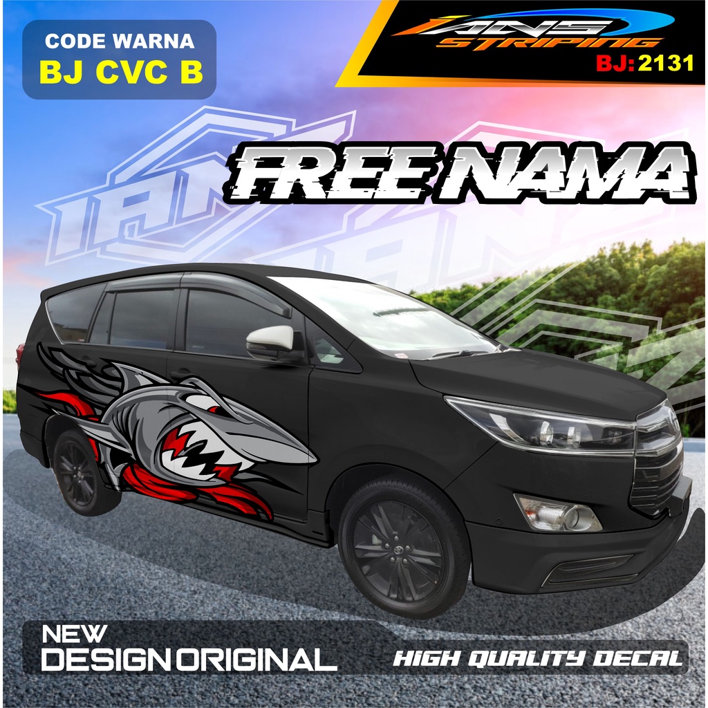 STIKER MOBIL INNOVA REBORN / VARIASI STICKER MOBIL AVANZA  / STIKER MOBIL XENIA / DECAL STIKER MOBIL PAJERO SPORT