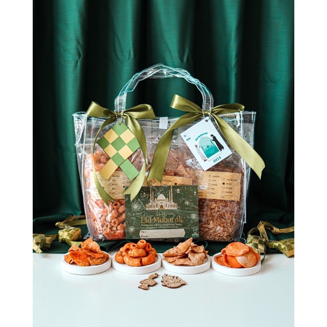 

HAMPERS RAMADHAN LEBARAN with bag (isi keripik)