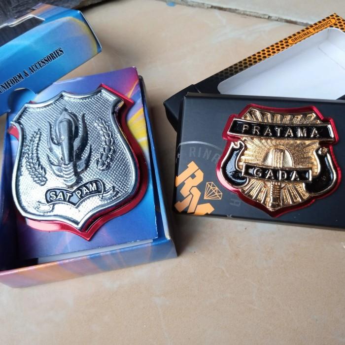 Pin|Emblem|Logo Satpam Kewenangan Gada Pratama Mika Acrylik Terbaru