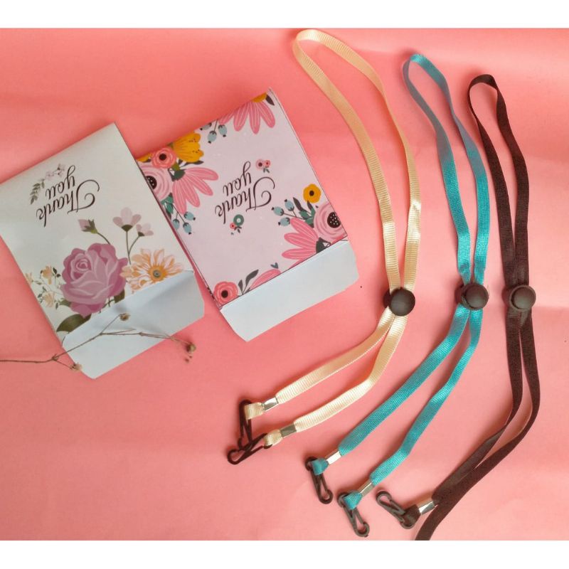 1 pc STREP MASKER TALI MASKER KALUNG MASKER dalam amplop cantik