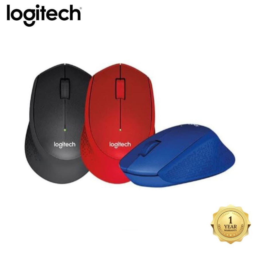 Logitech M331 Mouse Wireless Silent Click - Black