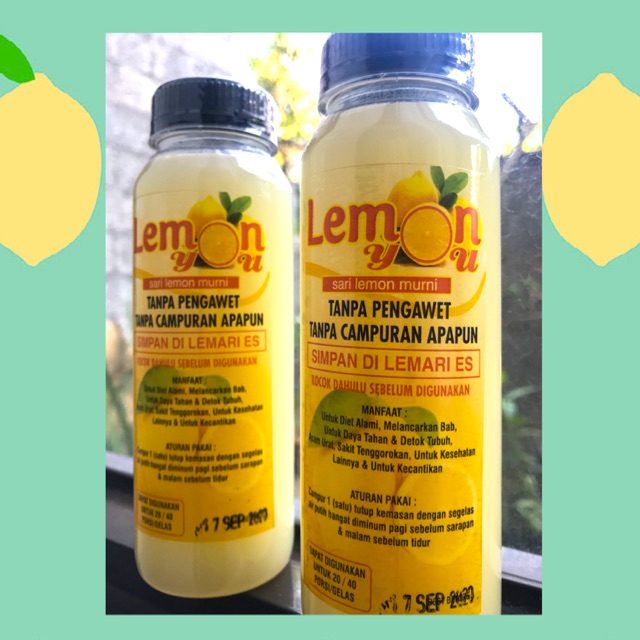 

Sari Lemon Asli 100%