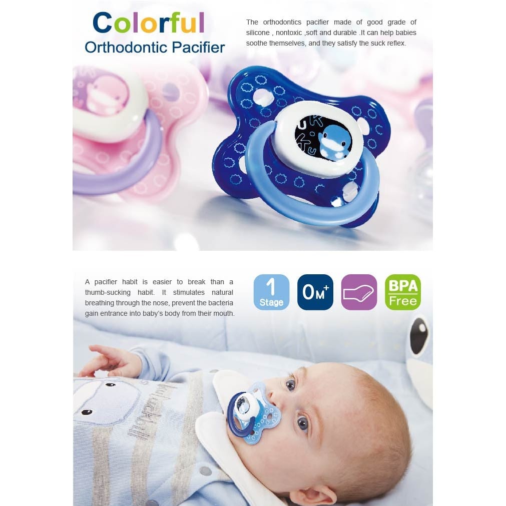 Ku.Ku Duckbill KU5510 KU5511 Pacifier Thumb Shape