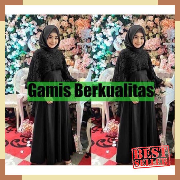 baju wanita Jual Baju Gamis Wanita Muslim Maxi Tiara Baloteli Brukat Murah murah