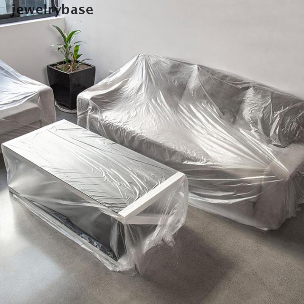 1 Pc Penutup Debu Bahan Plastik Tahan Air Untuk Sofa Dan Tempat Tidur