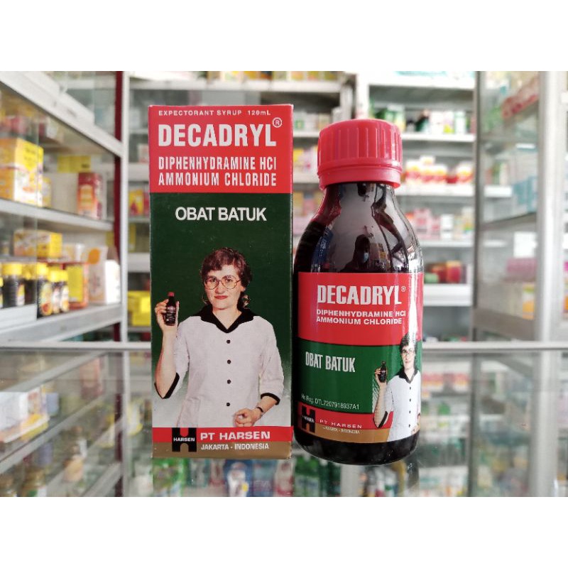 Decadryl Sirup 120ml | Obat Batuk ED 01/2026