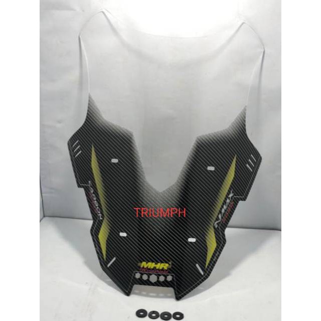 Winshield MHR karbon nmax new 2020/Visor nmax new MHR