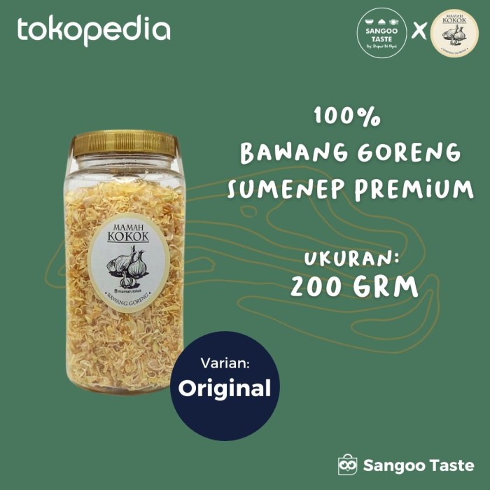 

Q0121Sa Bawang Goreng Sumenep Premium - Original 200 Gram D5qs44