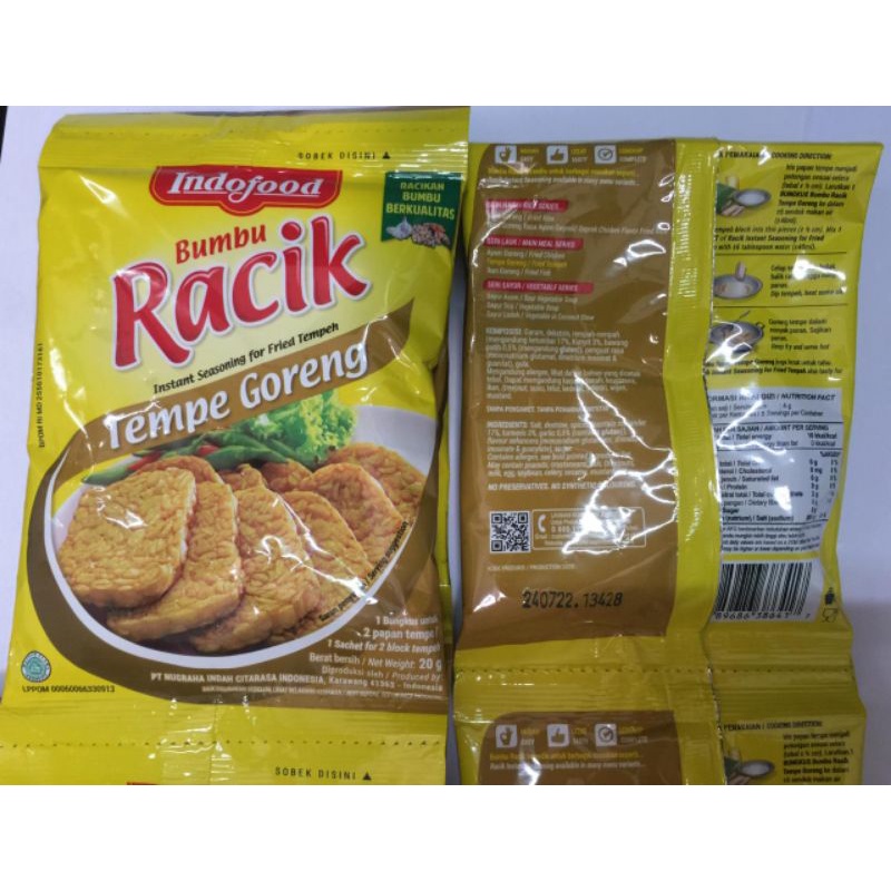 Bumbu Racik Tempe Goreng Indofood | Per Sachet