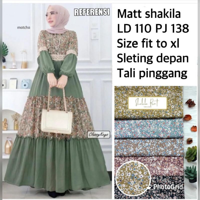 GAMIS SHAKILA SUSUN