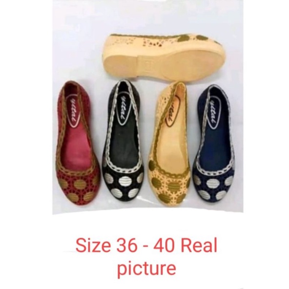 Sepatu Polkadot Murah Empuk Ringan Dipakai Uk 36-40