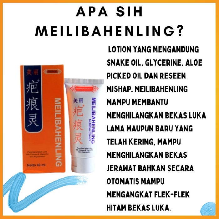 Cream Mailibahenling Salep Meilibahenling Original Bpom Obat Bekas Luka Koreng Salep Penghilang Bekas Koreng Obat Keloid Ampuh